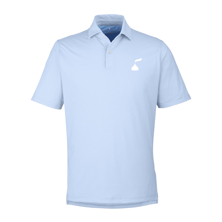 Fairway & Greene - Men's Mini Stripe Tech Polo