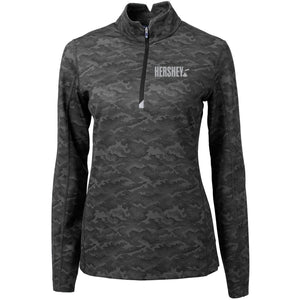 Ladies' Digital Camo 1/4 Zip