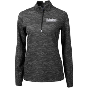 Ladies' Digital Camo 1/4 Zip