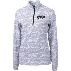 Ladies' Digital Camo 1/4 Zip